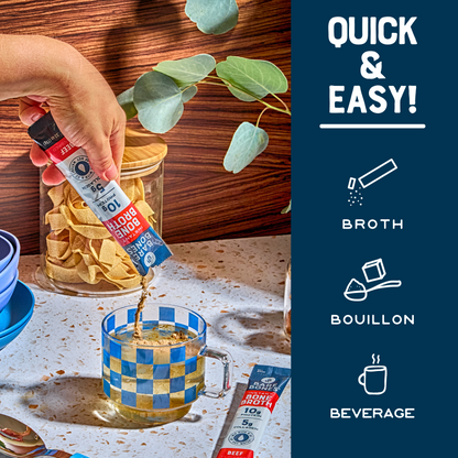 Instant Beef Bone Broth 16ct Beef